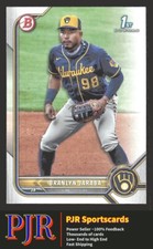2022 Bowman #BP-15 Branlyn Jaraba  Prospects Milwaukee Brewers