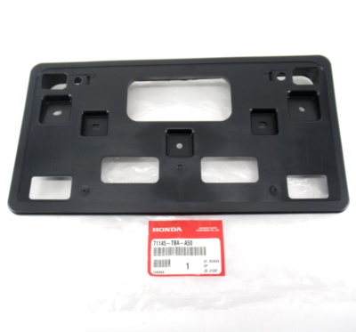 ba-l　2/2 Genuine OEM Honda 71145-TBA-A50 Front License Plate Bracket 2019