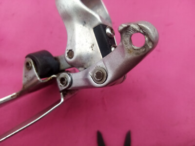 Dérailleur Avant Shimano Deore DX FD-M650 VTT Rétro, Vintage 90s, Aluminium Argenté