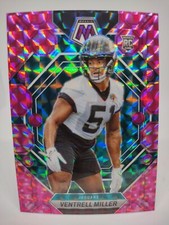 2023 Panini Mosaic Ventrell Miller RC Pink Camo Prizm #374 Jaguars Rookie 