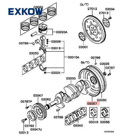 Engranaje de anillo de volante para Mitsubishi Montero 2.6 1983-1991 Montero Sport 2.4 96-04 Foto 2 de 4