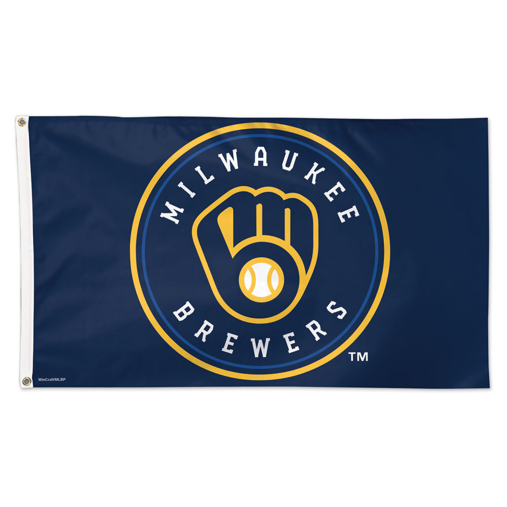 Флаг Milwaukee Brewers 3 x 5 Deluxe Flag 5290₽