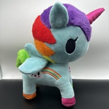 Tokidoki Unicorno Pixie the Rainbow Pegasus 7" Plush Neon Star by Tokidoki
