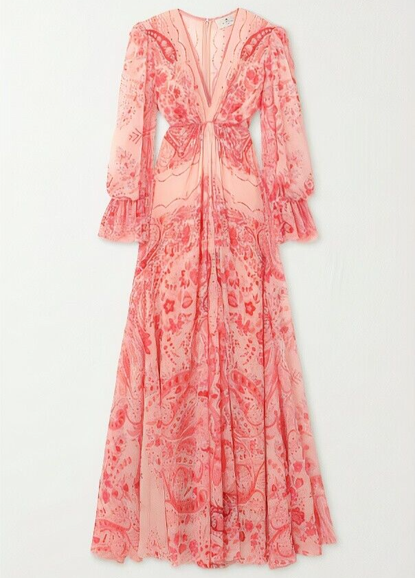 Etro Paisley Print Maxi Dress IT 42 (US 6) New With Tags | eBay