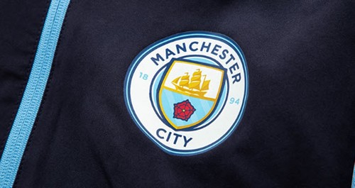 Puma Hombres Manchester City Pre-Partido Chaqueta Azul Marino Fútbol Top Chaq... - Imagen 4 de 7