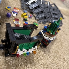LEGO Creator Winter Holiday Train 10254 In 2016 Used Retired Manuals Christmas