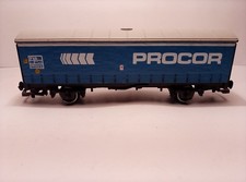 Hornby OO R.216 PVA Procor Curtain Sided Van Blue