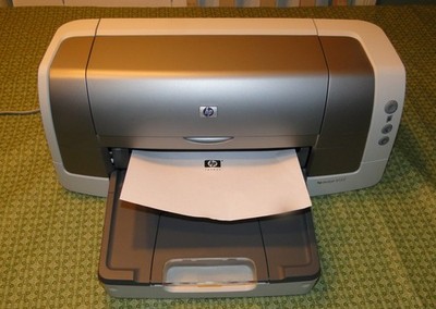 HP Deskjet 6122 Standard Inkjet Printer w Duplexer CLEAN!!! Low PgCount