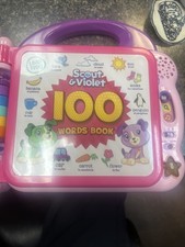 LeapFrog Scout and Violet 100 Words Book Purple Pink bmBilingual kids