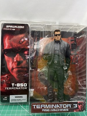 Terminator 3 Rise of the Machines : T-850 Figure  McFarlane 2003