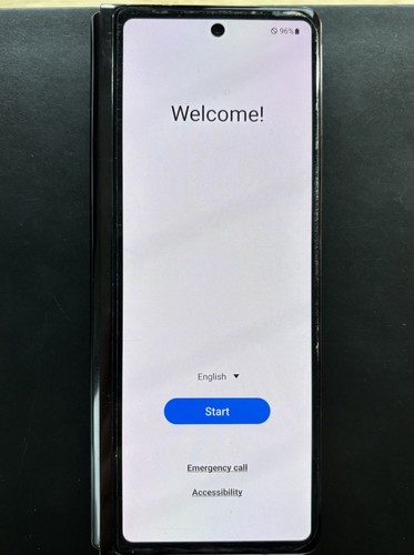 Samsung Galaxy Z Fold2 5G - 256GB Mystic Black (Unlocked) BROKEN INNER DISPLAY