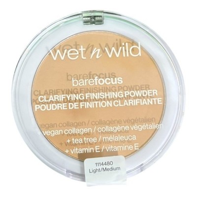   Wet n Wild BareFocus Clarifying Finishing Powder   Light/Medium (New & Sealed