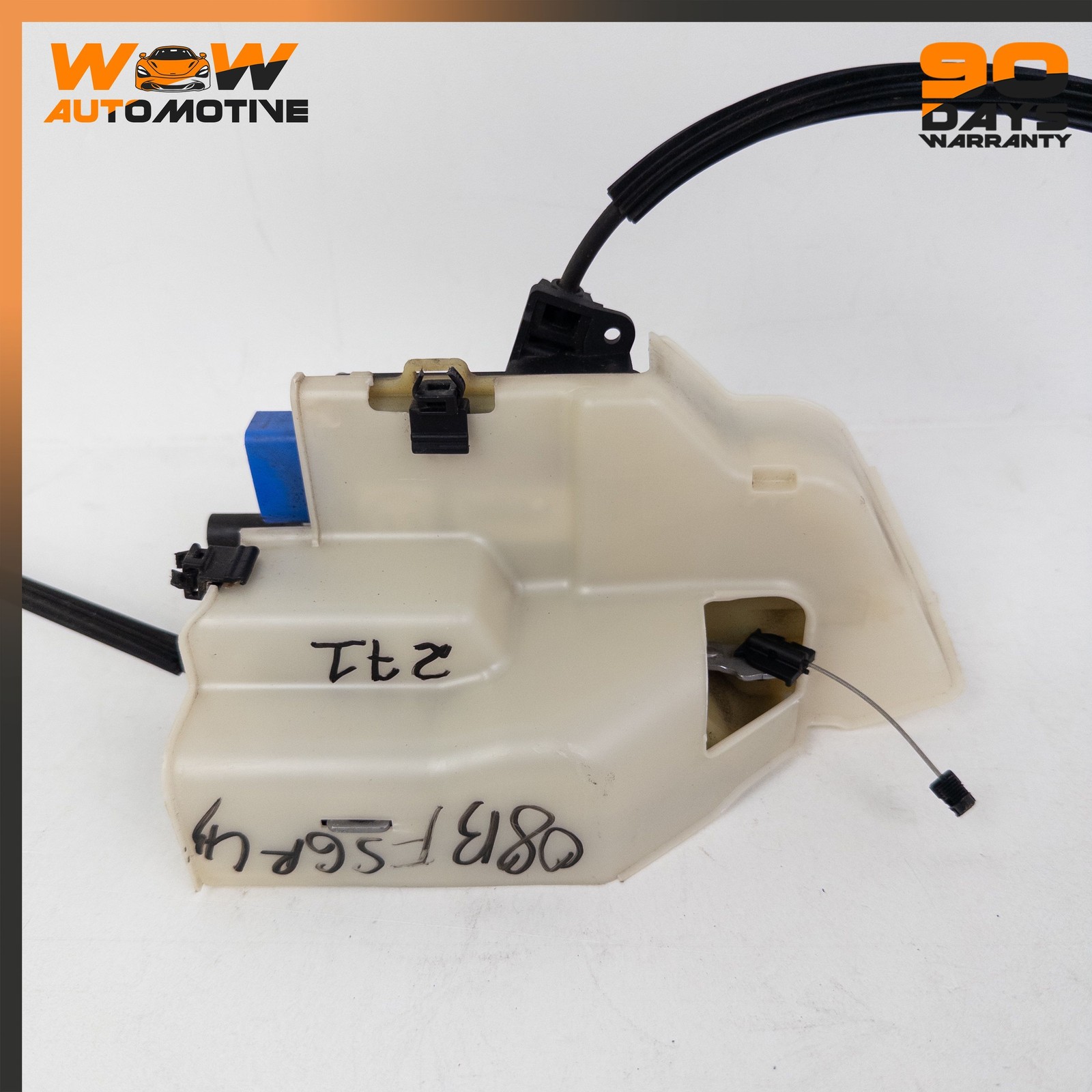 06-13 BENTLEY CONTINENTAL FLYING SPUR REAR LEFT DOOR LOCK LATCH ACTUATOR OEM