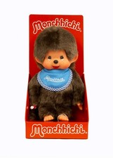 Monchhichi 255040 Classic Boy 7-inch Blue Boy - New/Sealed
