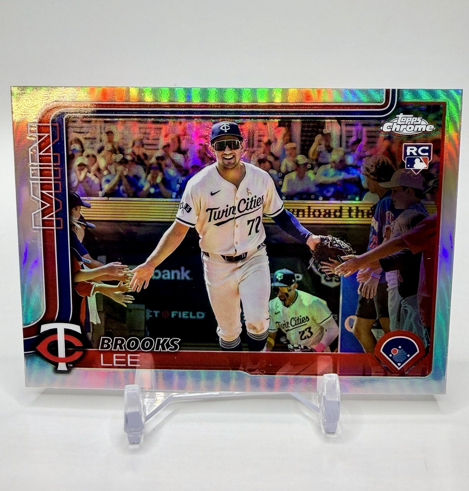 Brooks Lee 2025 Topps Chrome #234 Image Variation RC Minnesota Twins Rookie