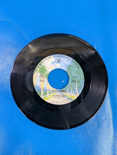 Fleetwood Mac Go Your Own Way & Silver Springs 45 Record 1976 Warner Bros. P-91W - Picture 3 of 3
