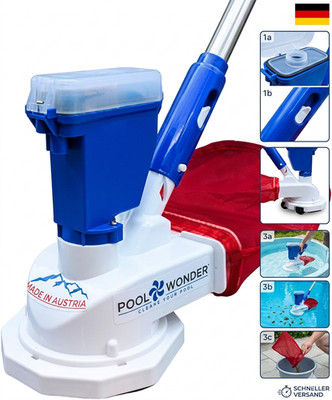 Li-Ionen Akku Poolsauger Poolwonder V2 Poolreiniger Made in Austria
