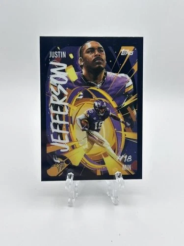 2025 Topps Chrome Justin Jefferson Base (RAW)