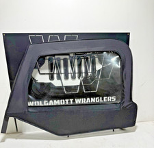 Bestop Half Door Upper Window Clear Driver Left 97-06 Jeep Tj Wrangler Cc A3