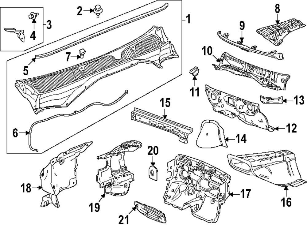 Genuine GM Insulator 60004665