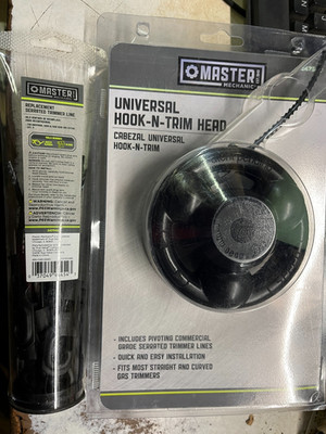 Master Mechanic Hook N Trim Pivot String Grass Trimmer Head Universal 247349
