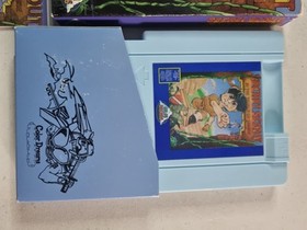 Secret Scout In The Temple Of Demise (Nintendo, NES) CIB RARE BLUE Variant 