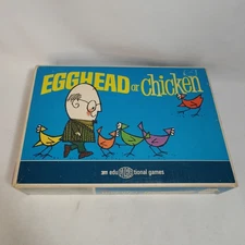 Egghead or Chicken Game 1967 3M Company Brand Scarce Almost Complete Nice Set