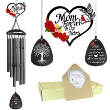 40"Memorial Wind Chimes for Loss of Mother, Wind Chimes in Memory of a Loved ...