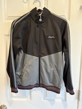 Vintage Quiksilver Boys Full Zip Jacket L/G 16-18 Black