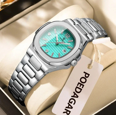 31MM POEDAGAR Quartz Women Watch Luxury Analog Waterproof Stainless Luminous NEW