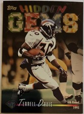 Terrell Davis 1998 Topps Hidden Gems  #HG13 – Denver Broncos