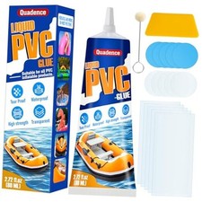 Pool Patch Repair Kit, Transparent Air Mattress Repair Kit Waterproof PVC Glue