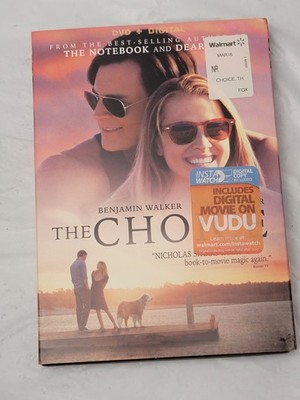 The Choice DVD + Digital Copy Nicholas Sparks Benjamin Walker Vudu Free Shipping