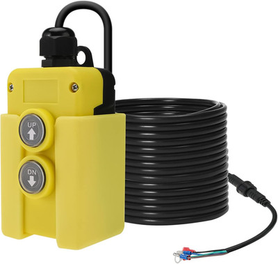4Wire Dump Trailer Remote Control Switch for Hydraulic Pump 12V DC Double Acting