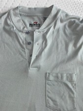 Bulwark FR Henley Shirt Men XXL Flame Resistant Gray Long Sleeve