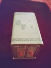 Vintage Wooden Playing Card Storage Box Holder, 2 Drawers, Red Knobs — photo 2