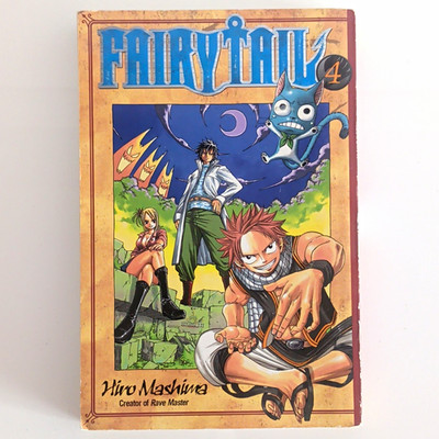 Fairy Tail Band 4   Hiro Mashima Manga Englisch TB 2008 Kodansha Extras