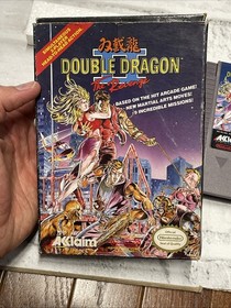 Double Dragon 2 II: The Revenge Nintendo NES, 1990 Tested Game & Box - No Manual