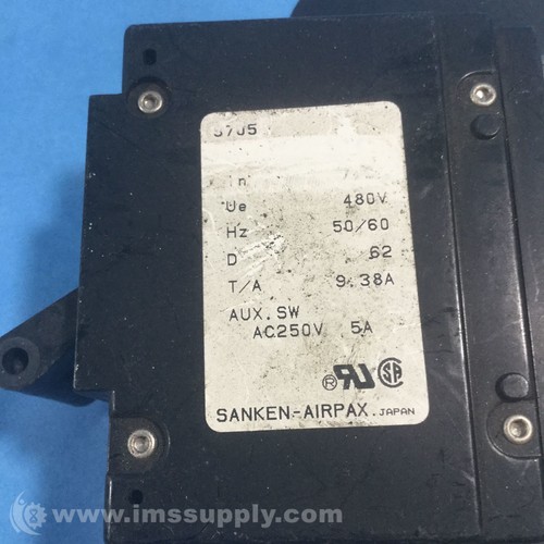 Sanken Airpax 9705 Magnetic Circuit Breaker USIP - 第 2/9 張圖片