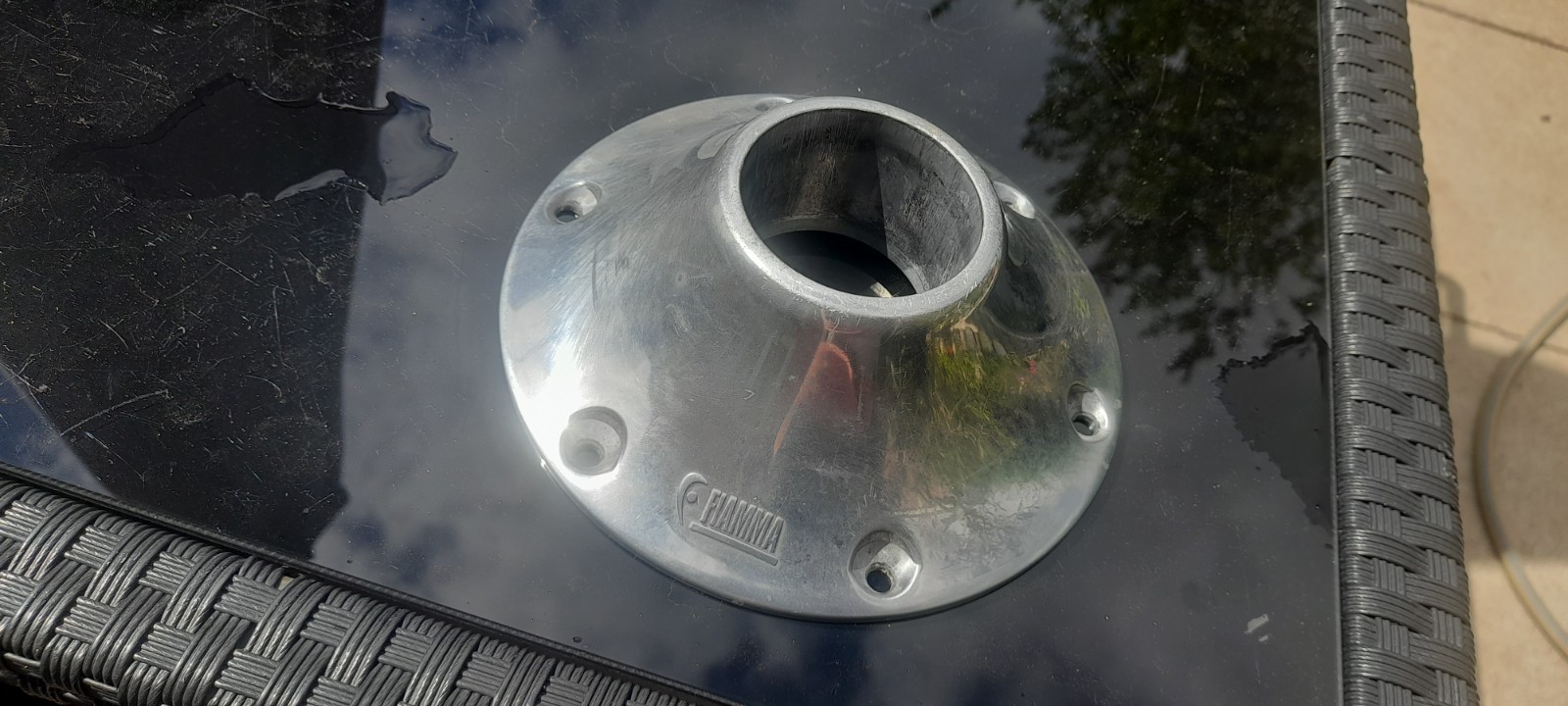 Fiamma Conic Table Leg Connection Base Caravan Motorhome Campervan