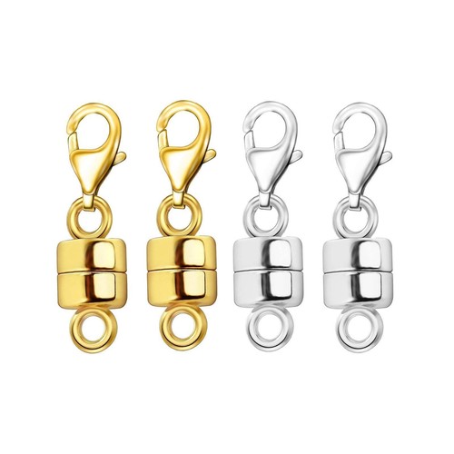 4x Magnetic Necklace Clasps