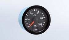 Vdo Vision Mechanical Oil Pressure Gauge 2 116 Dia Black Face 150107 Vdo Vision Mechanical Oil Pressure Gauge 2 116 Dia Black Face 150107