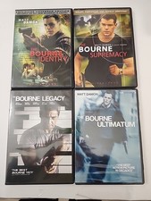 BOURNE DVD Collection - Lot of 4 - One brand new factory seal and 3 Like New