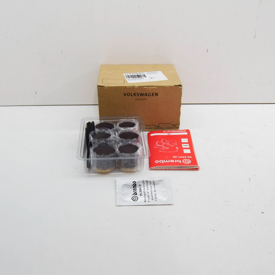 JUEGO JUNTAS PINZA FRENO DELANTERO AUDI RS6 C7 NUEVO 4G0698471A ORIGINAL 4G0-698-471-A Foto 2 de 4