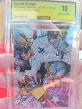 2022 Topps Stadium Club Chrome Trophy Hunters Aaron Judge #RL-13 Mint10!