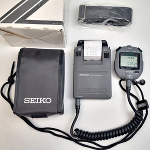 Vintage Seiko Stopwatch S123-4000 Printer SP12-02 Doc Brown Back To The Future