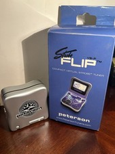 Peterson StroboFlip VS-F Strobe Tuner w/Box Manual TP-2 Pickup