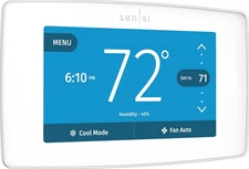 Sensi Touch Wi-Fi Smart Thermostat with Touchscreen Color Display, Works with Al