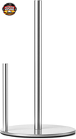 KüChenrollenhalter Edelstahl Stehend Mit Gewichteter Basis FüR Saubere Und Orden