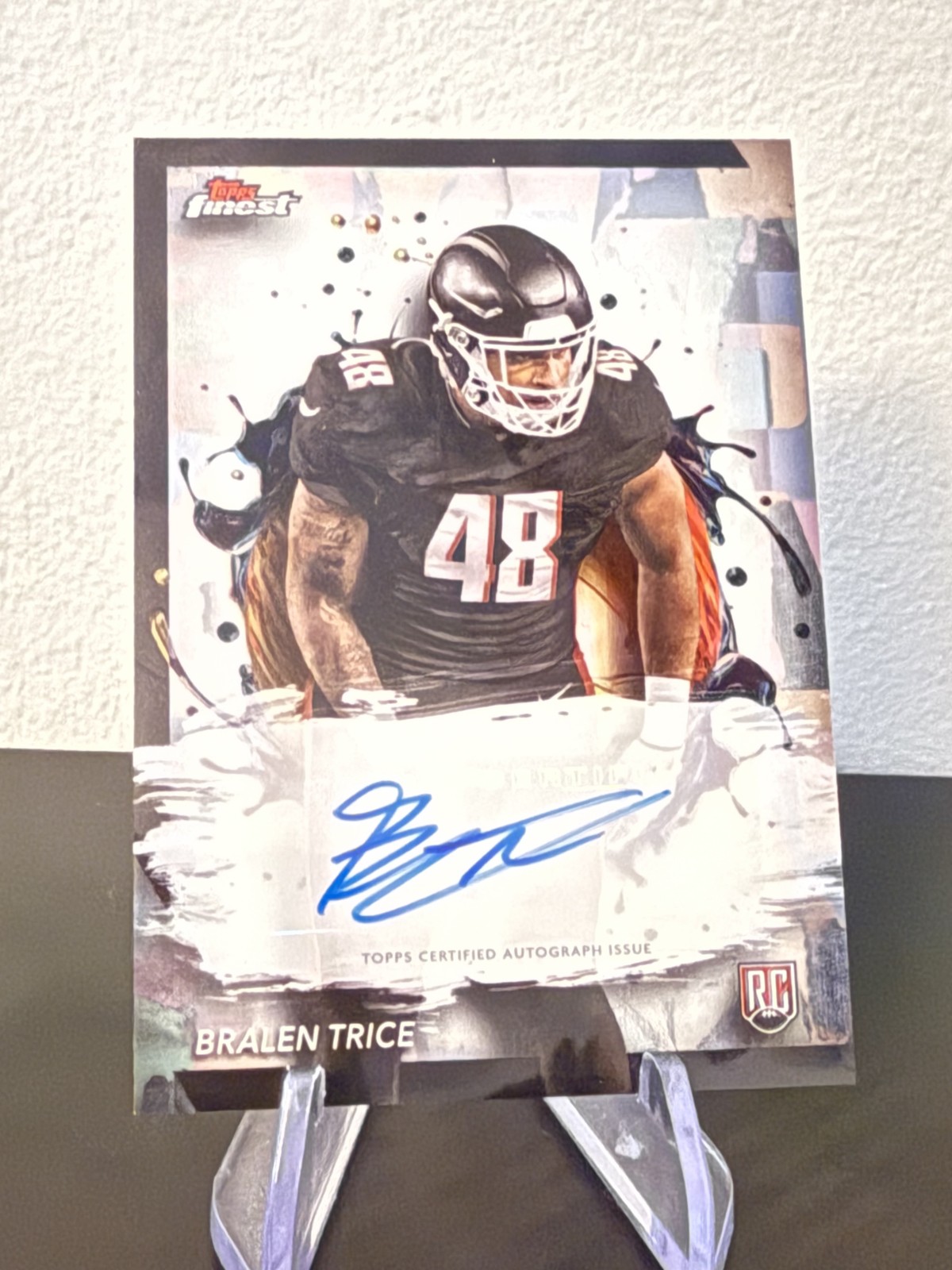 Bralen Trice Topps Finest Rookie Finest Autographs #RFABT Base